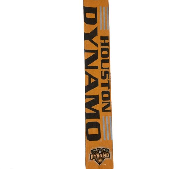 adidas Houston Dynamo Soccer Scarf Forever Orange MLS 56" Long - Picture 2 of 3